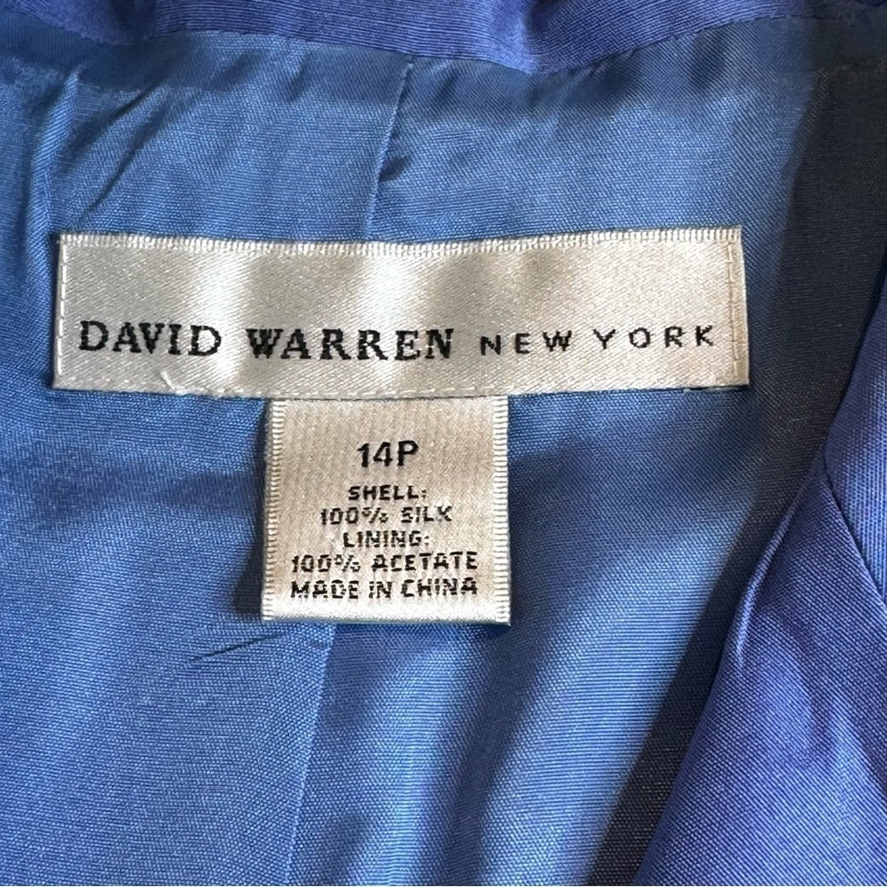 David Warren New York 100% silk suit - Picture 10 of 15